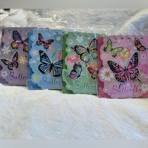 Colorful Butterfly Notebooks Set